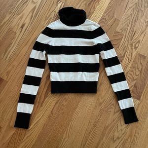 Turtleneck sweater Striped turtleneck